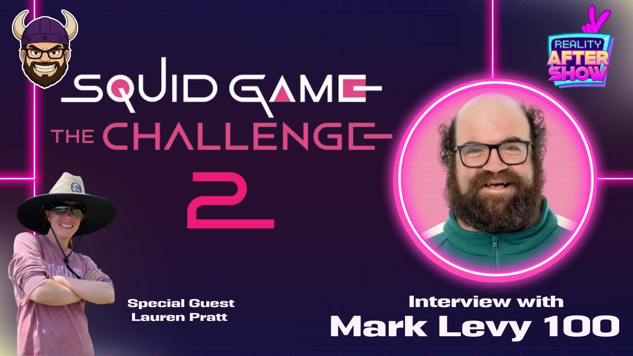 Interview with Mark Levy #100- Squid Game The Challenge 2 - RAS