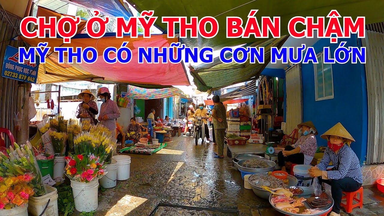 CHỢ THẠNH TRỊ - CHỢ HÀNG CÒNG – CHỢ VÒNG NHỎ - CHỢ LÒ GẠCH | MỸ THO – TIỀN GIANG 22-05-2024