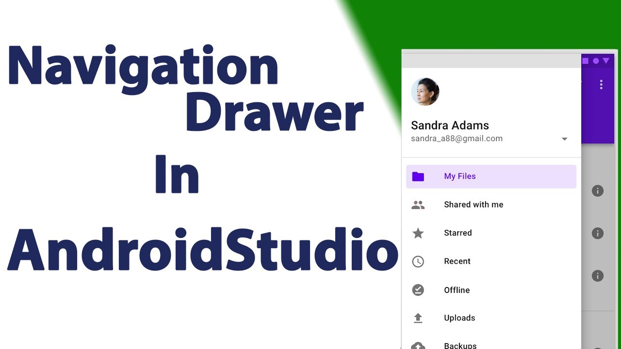 How to implement Navigation Drawer in android