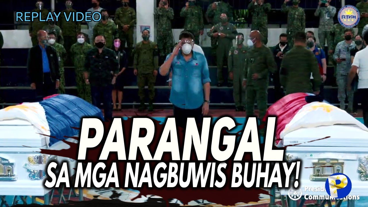 REWIND: PRRD Visit to the AFP WIA and KIA in Western Mindanao (July 5, 2021)