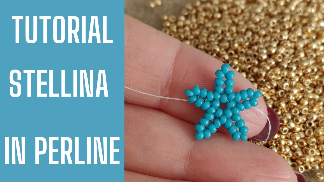 Tutorial Stellina per principianti. Tutorial perline. Tutorial stella. Tutorial Stella Marina