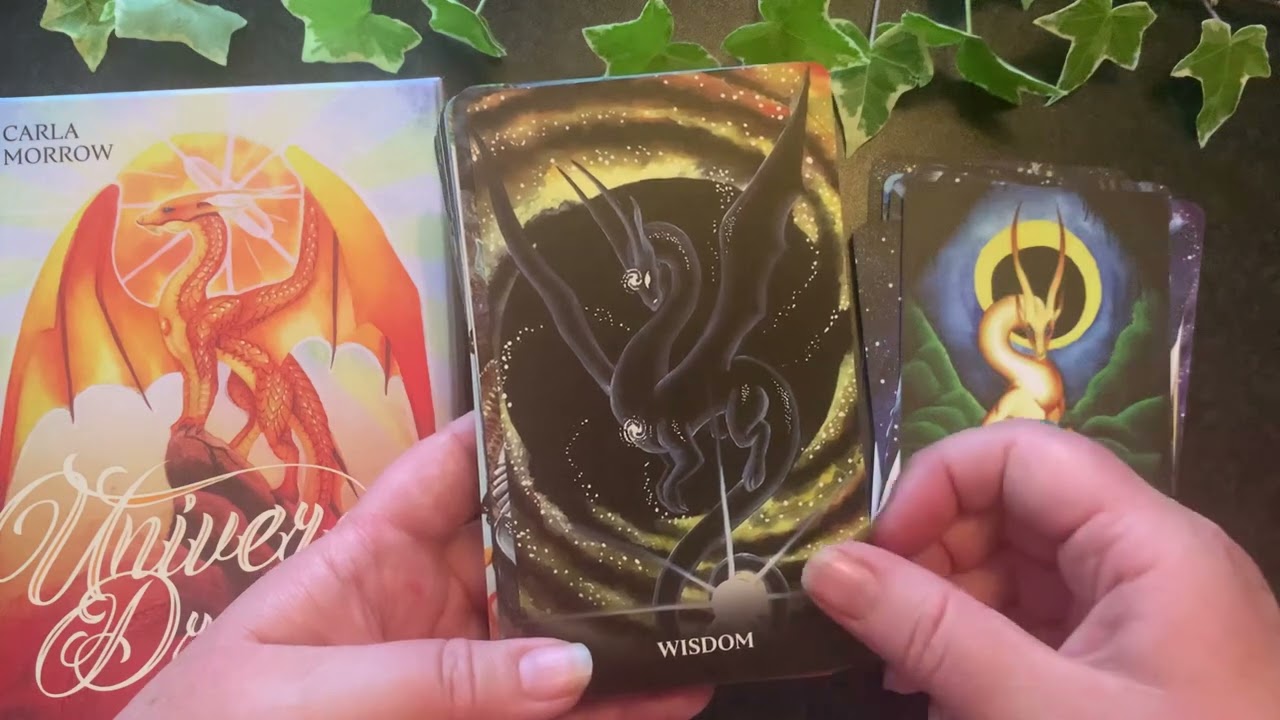 Universal Dragon oracle by Carla Morrow review, flip through #oraclecards #flipthrough