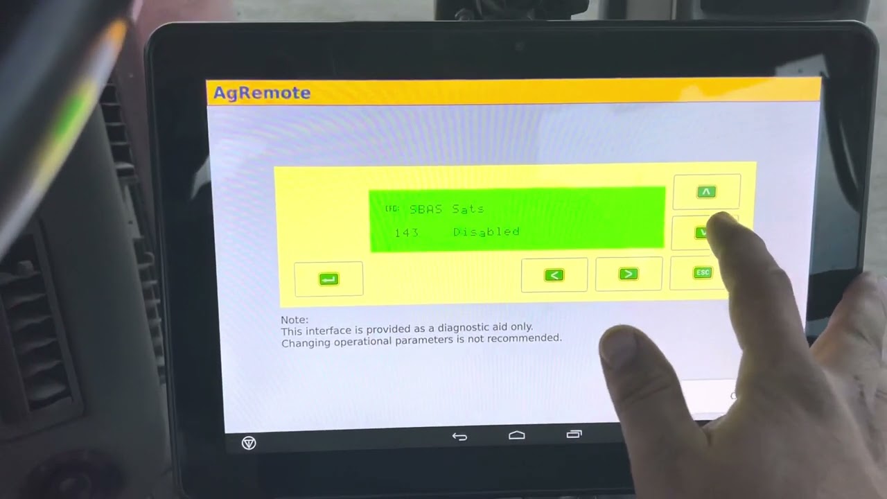 Trimble FMX/2050 FMX+ App WAAS 135 Changeover