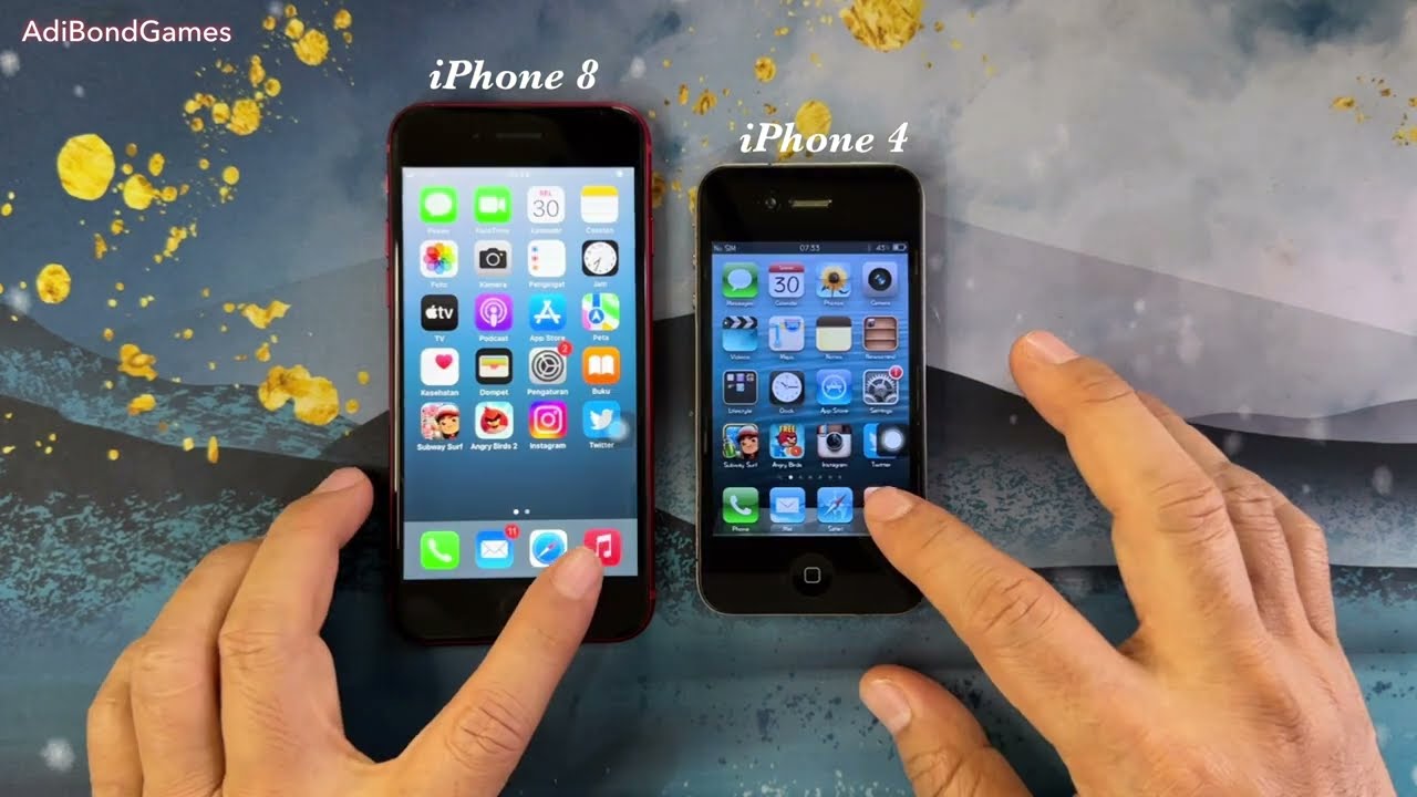 iPhone 8 vs iPhone 4
