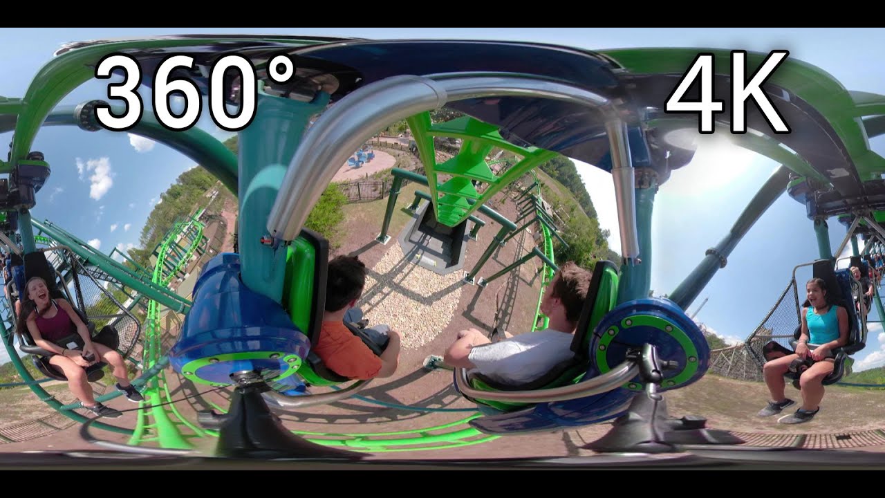 Dragonflier 360&deg; front seat on-ride 4K POV Dollywood