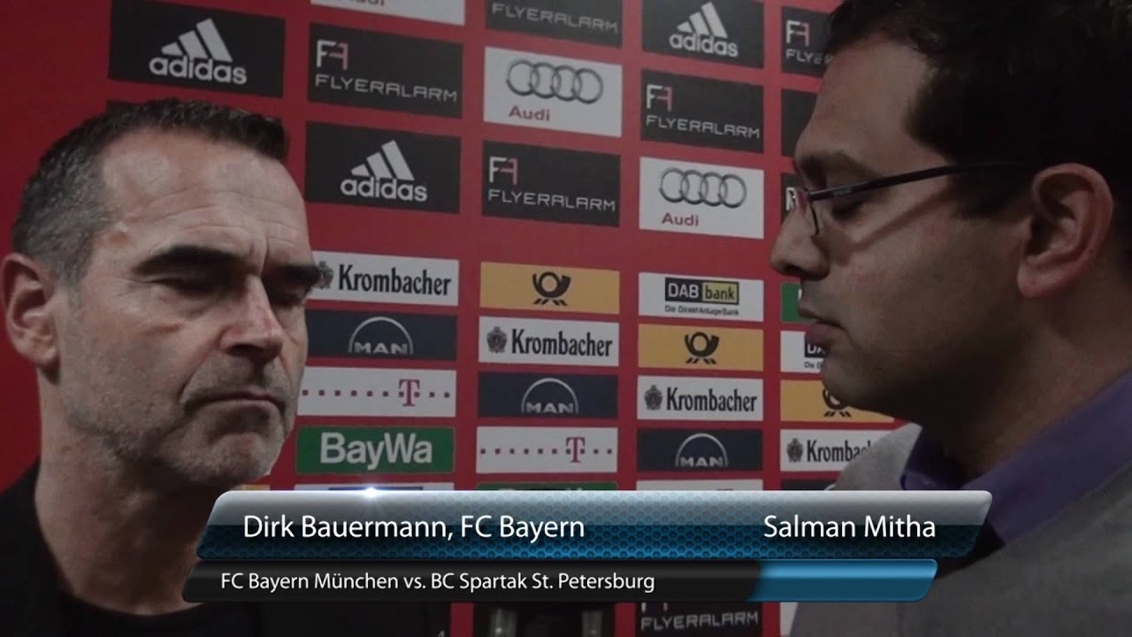 Postgame Interview - Dirk Bauermann, FC Bayern with Salman Mitha