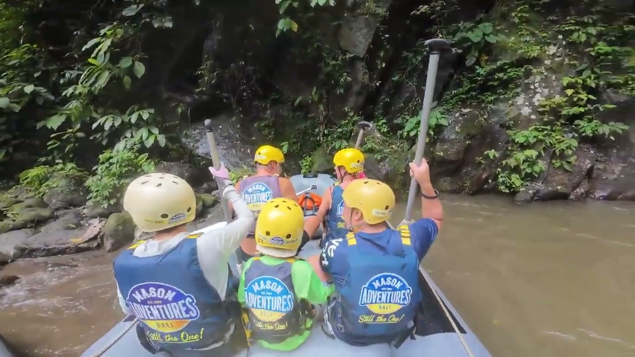 Ayung River Rafting in Bali 2025