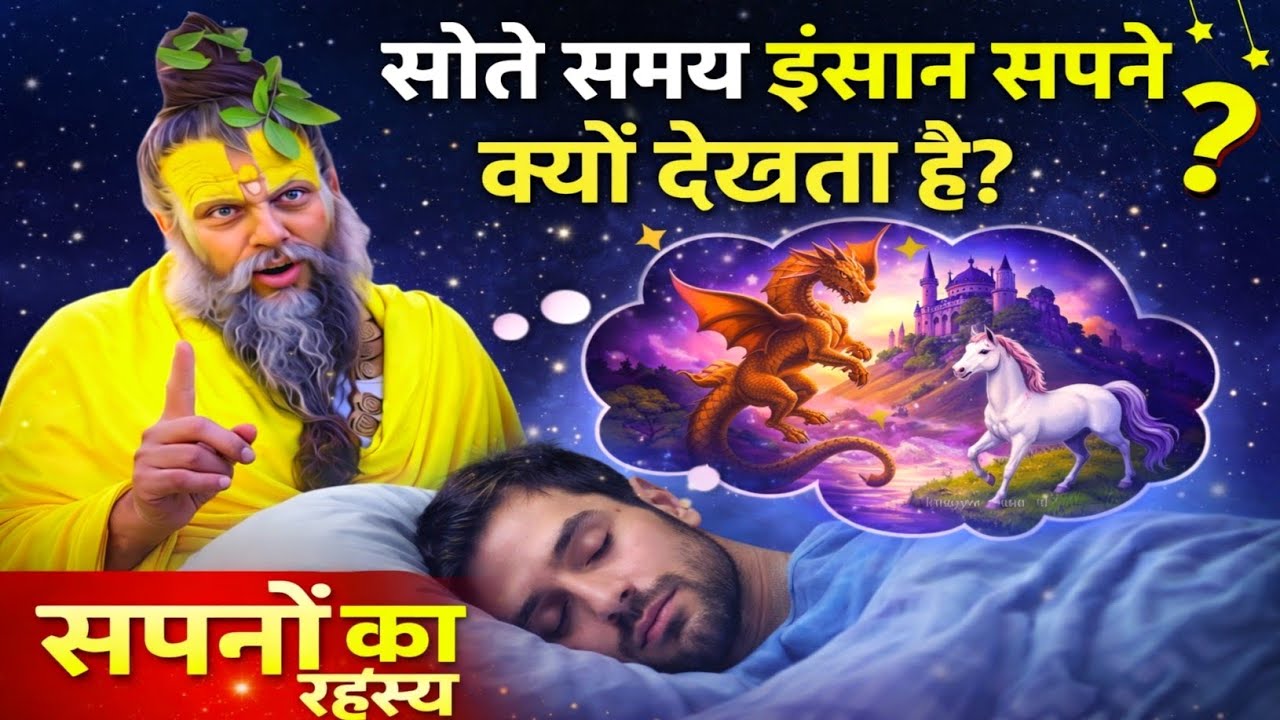 सोते समय इंसान सपना क्यों देखता है? सपनों का रहस्य Motivational Pravachan Tips Satya Gyanwani 