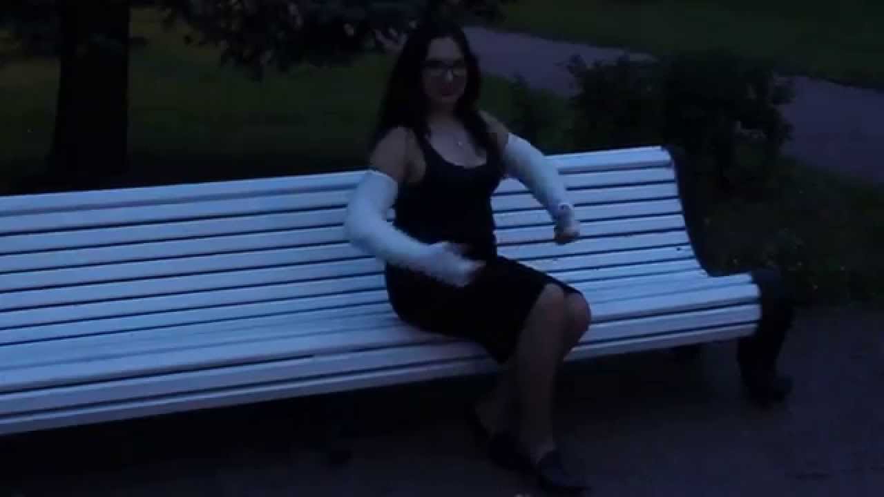 twilight double long arm cast girl