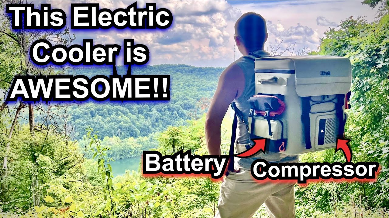 This Electric Cooler is so portable ~ Litheli FrozenPack Backpack Cooler Review