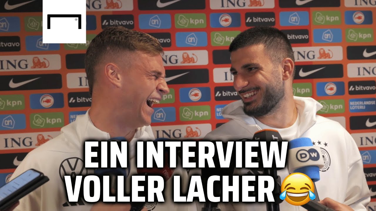 "Döner und Ayran" 🥙 Legendäres Interview von Undav und Kimmich 😂 | Niederlande 2:2 Deutschland