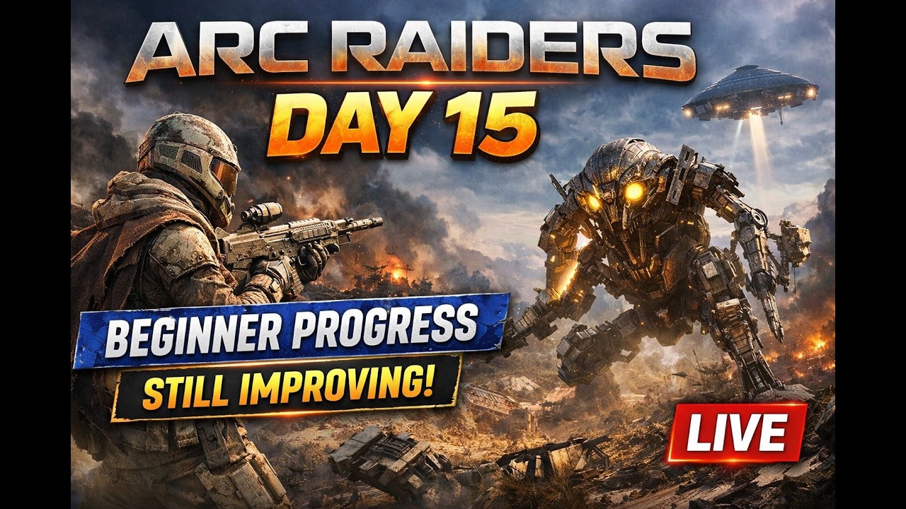 🔴 LIVE | ARC RAIDERS Day 15 – From Beginner to Better 👀 (SHORTS)
