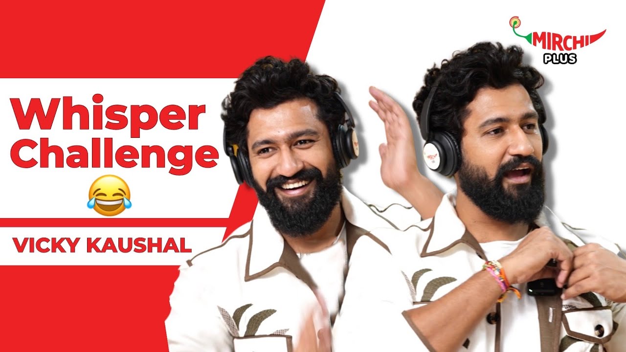 Vicky Kaushal plays Whisper Challenge😂 | The Great Indian Family | Gaurav