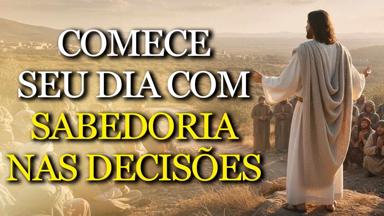 COMECE o dia tomando DECISÕES certas: a SABEDORIA que DEUS oferece antes do primeiro passo