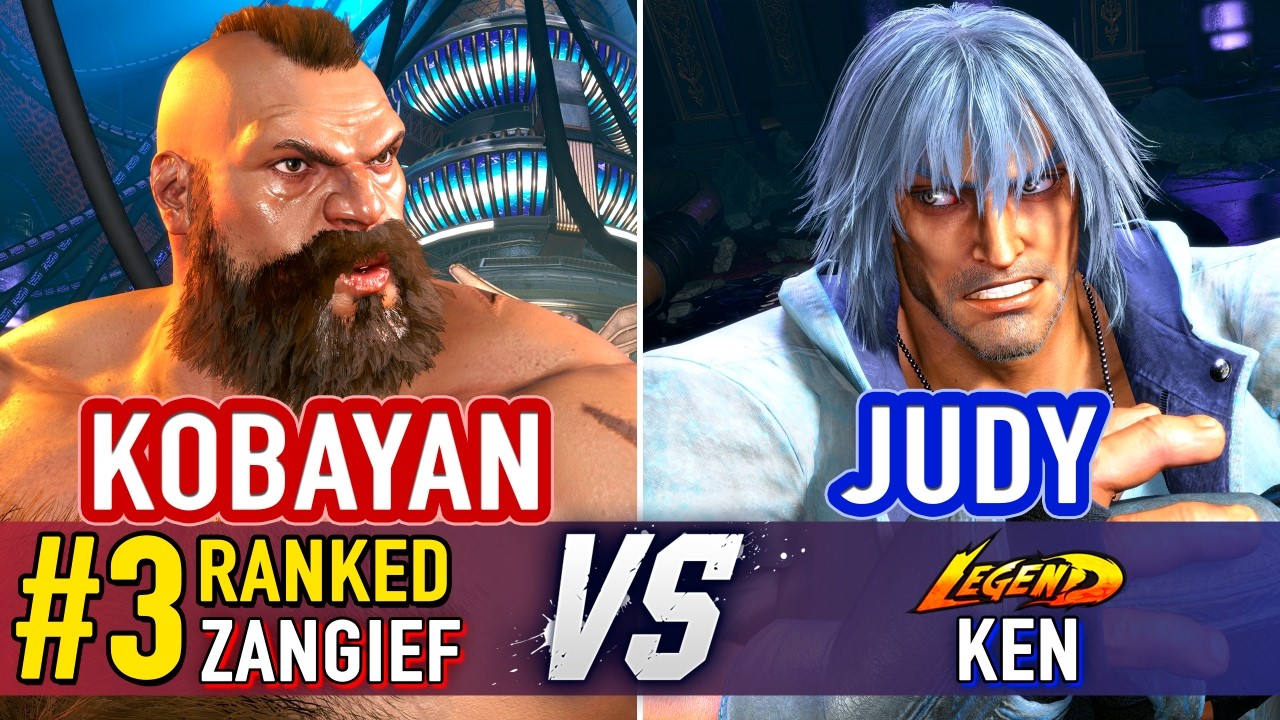 SF6 🤜 KOBAYAN (#3 Ranked Zangief) vs JUDY (Ken) 🤛 SF6 High Level Gameplay