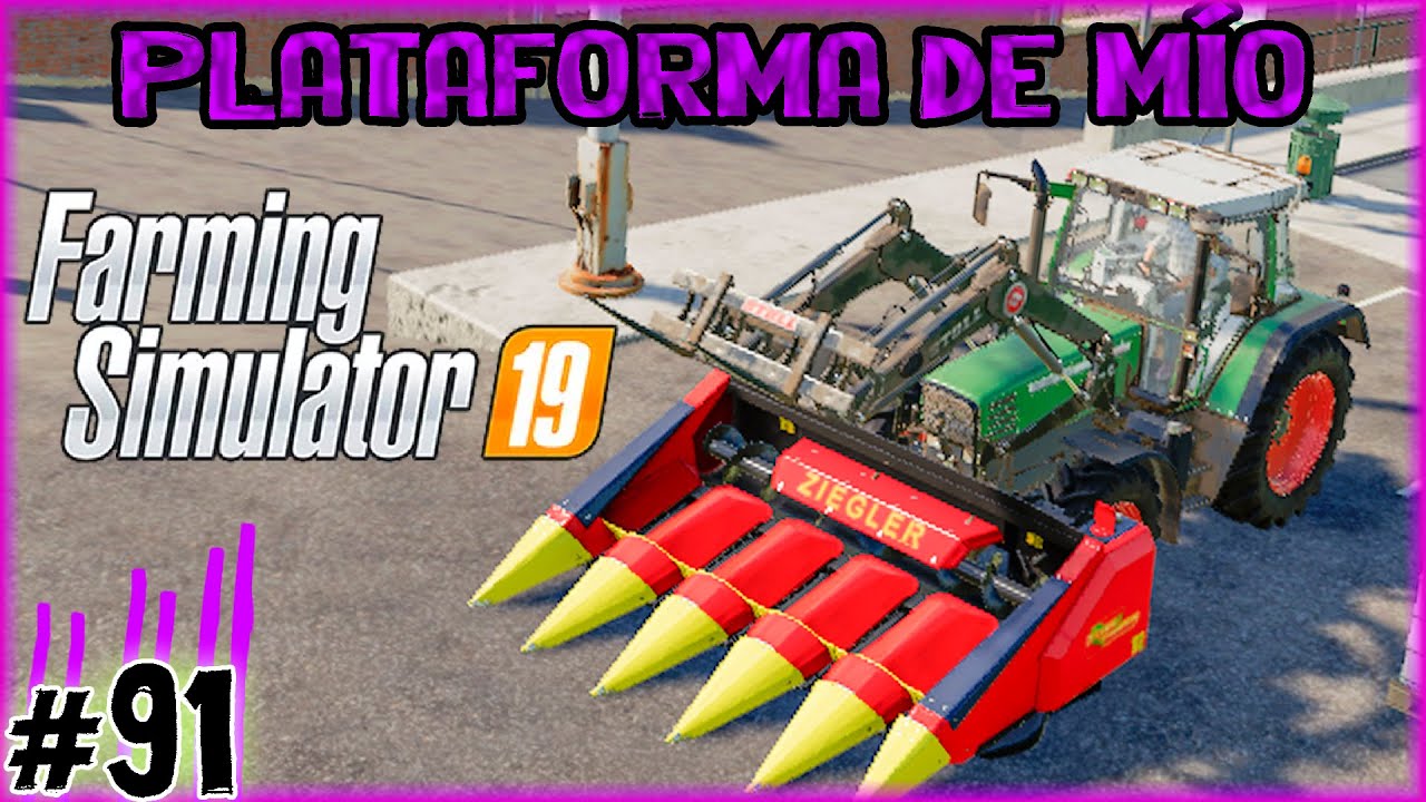 91 - Aluguei uma Plataforma de Milho - Farming Simulator 19