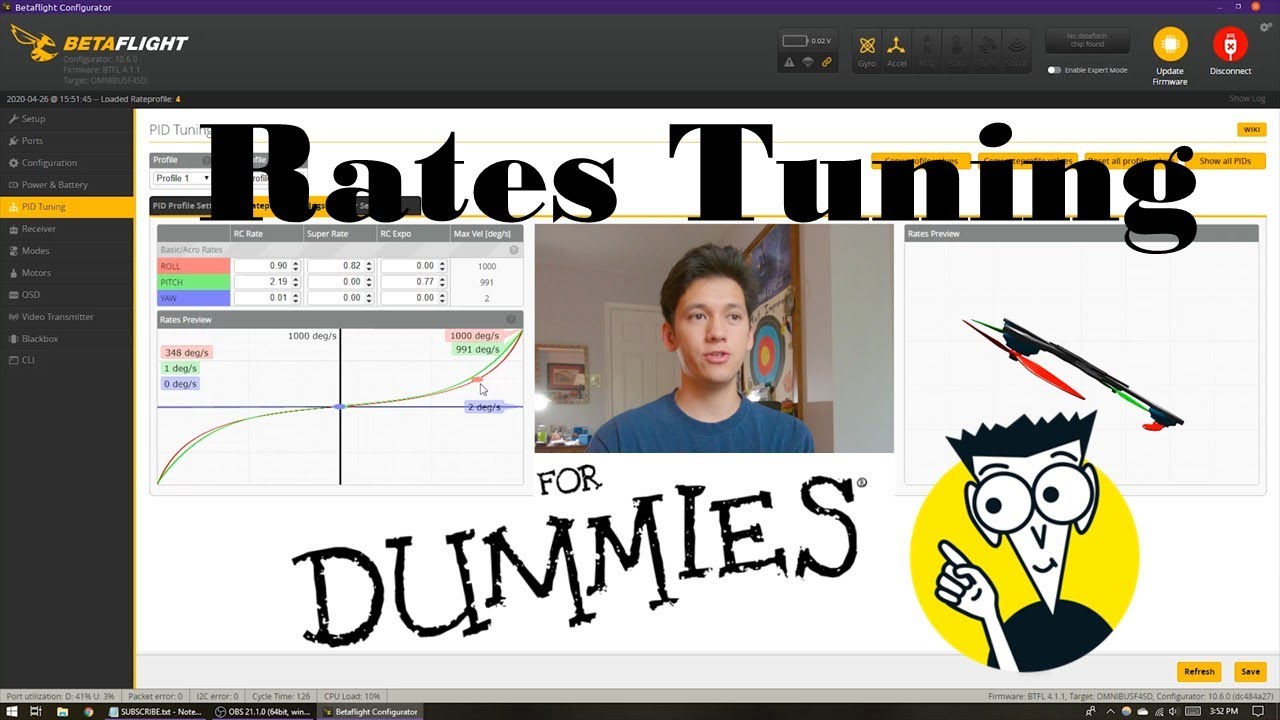 Rates Explained - How to Tune Your Rates