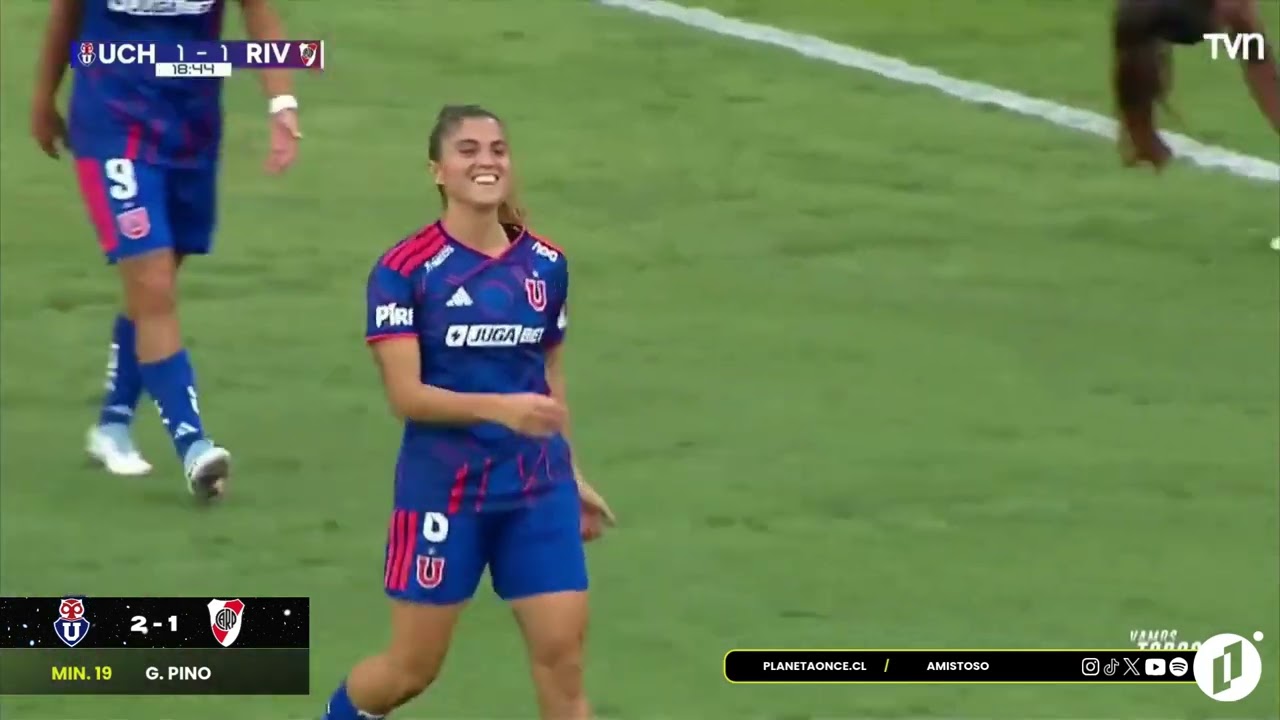 #GolesP11 U. de Chile 3-2 River Plate Amistoso 31-01-2026 Histórico Triunfo en el E. Nacional
