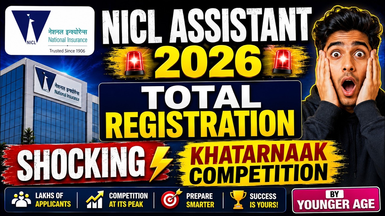 🚨 NICL ASSISTANT 2026 TOTAL REGISTRATIONS - SHOCKING DATA 😱🔥