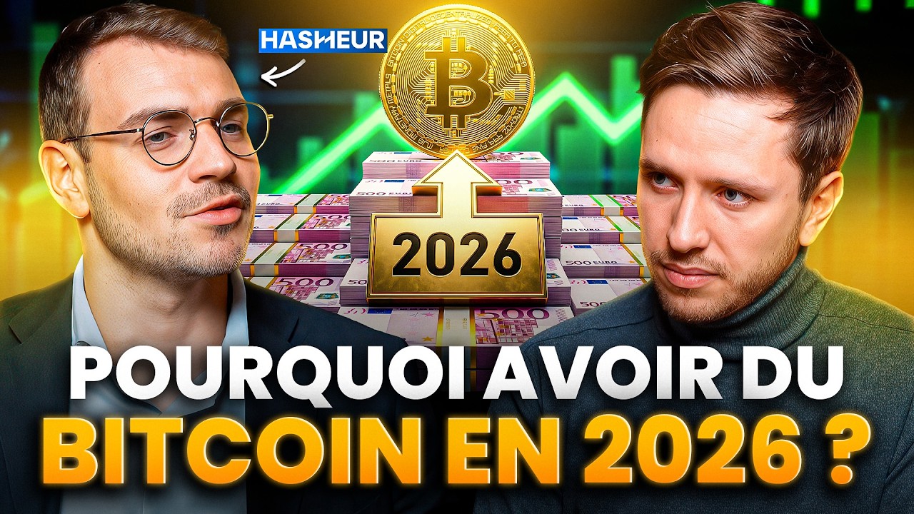 Bitcoin, trop tard pour investir en 2026 ? (avec Hasheur)