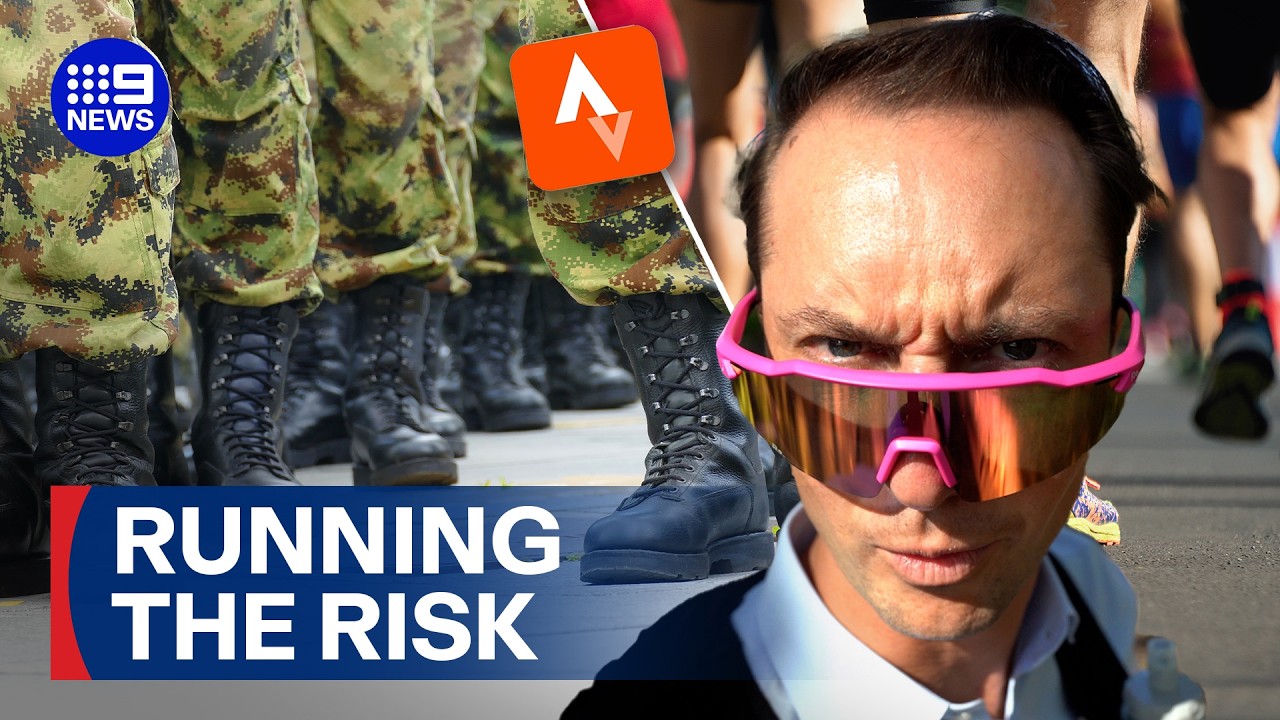 French naval officer's Strava record puts military secrets at risk | 9 News Australia
