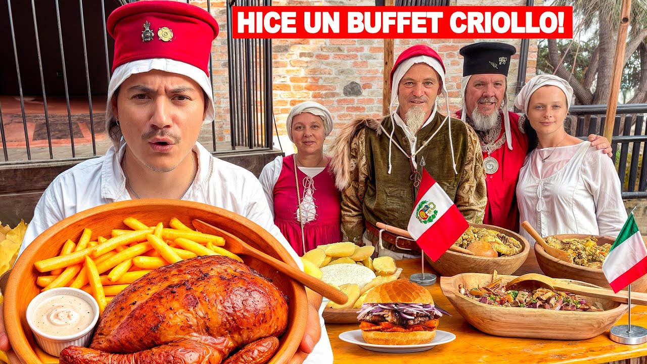 Cociné COMIDA PERUANA en UN PUEBLO MEDIEVAL DE ITALIA 🇮🇹