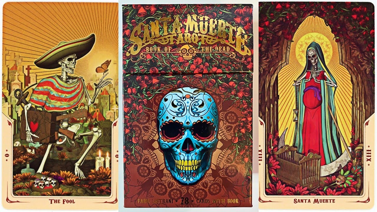 SANTA MUERTE Tarot - full flip through