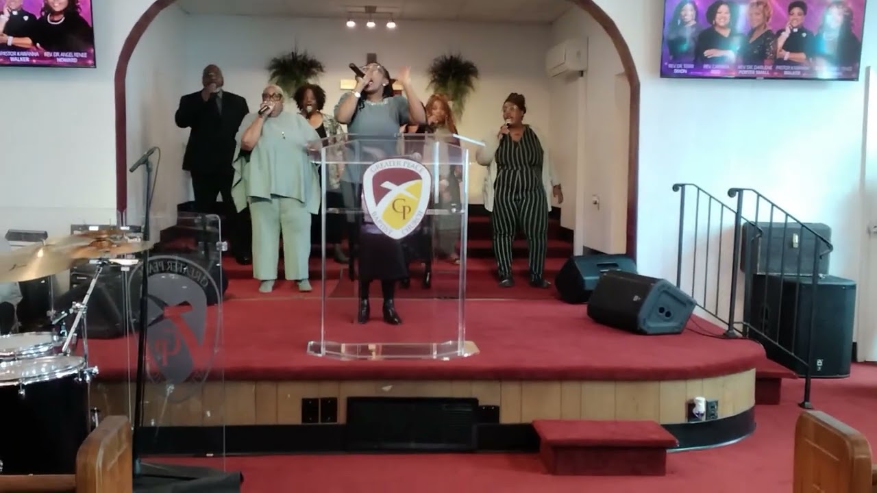 Morning Worship 🙏🙏🙏✝️✝️  Greater Peace ✌️ Baptist Church 💒⛪️⛪️ Gospel Choir Singing 