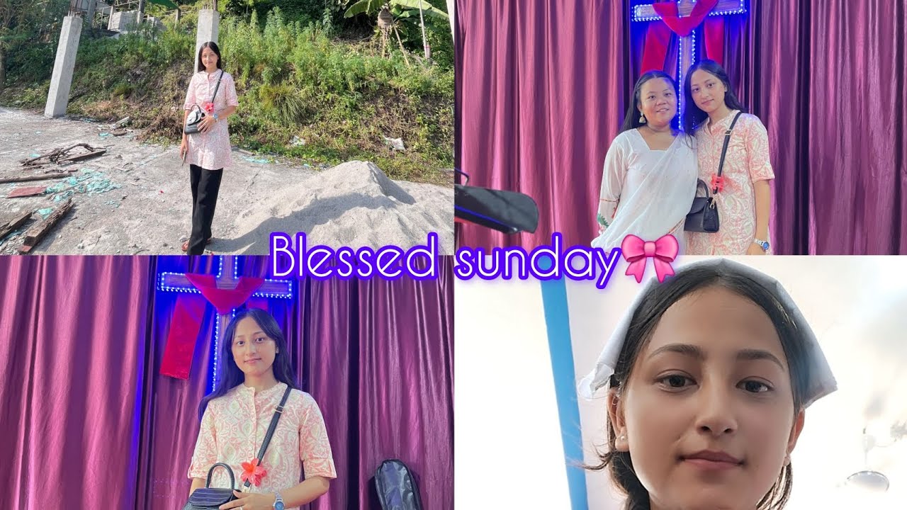 I was invited by my friend in her church✝️|| Blessed🤍|| @sanjanapradhan112