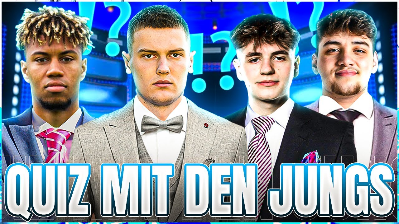 Lustiges Quiz mit Sidney, Eldos, Musti und Daniel🧠