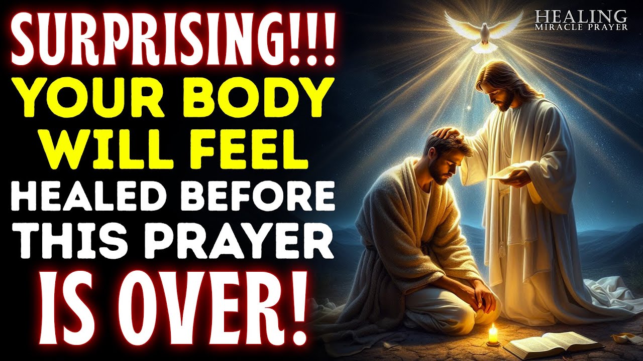 JUST 3 MINUTES! A REAL-TIME MIRACLE! BE HEALED BEFORE YOU EVEN FINISH LISTENING!