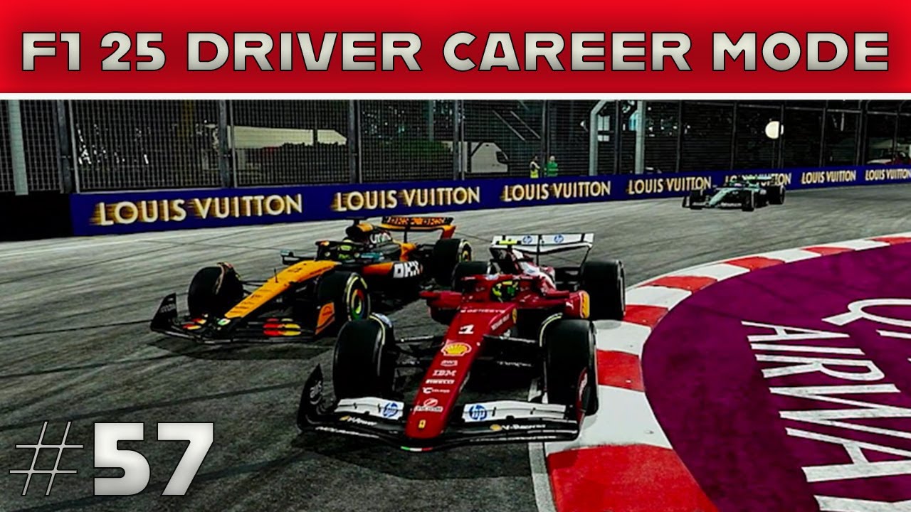 A deciding moment F1 25 driver career mode part 57 Singapore