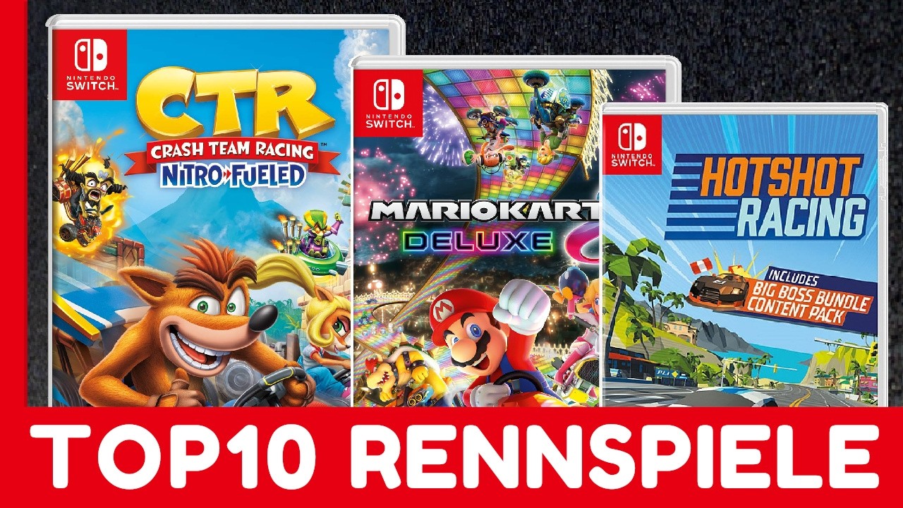 Top 10 Rennspiele für die Nintendo Switch - Welches ist das Beste?