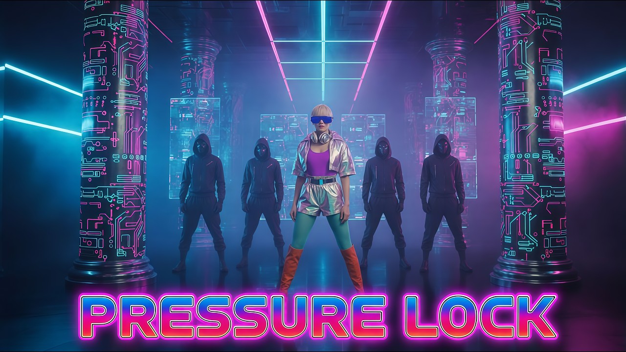Pressure Lock | High-Energy Deep House Groove | Futuristic Dance Visuals | 4K