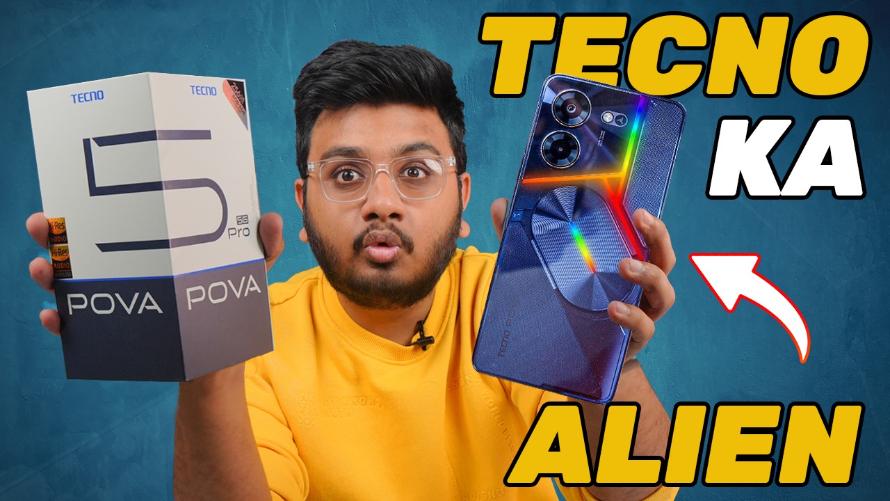 Tecno Pova 5 Pro 5G Unboxing | Alien Looking Phone 🤖
