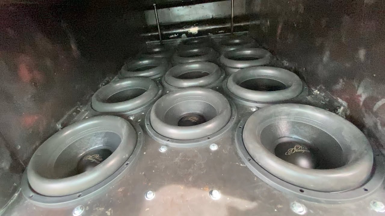 Hurricane Otis Hits Florida! 12 Otis Designs 15 Inch Subwoofers