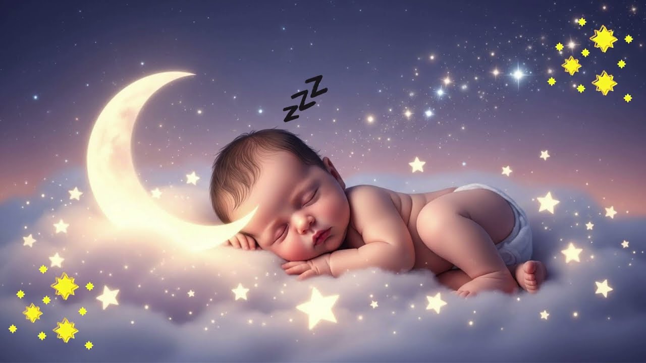🌙 Geceye Huzur Getiren Ay Işığı Ninnisi | En Tatlı Uyku Müziği 💖