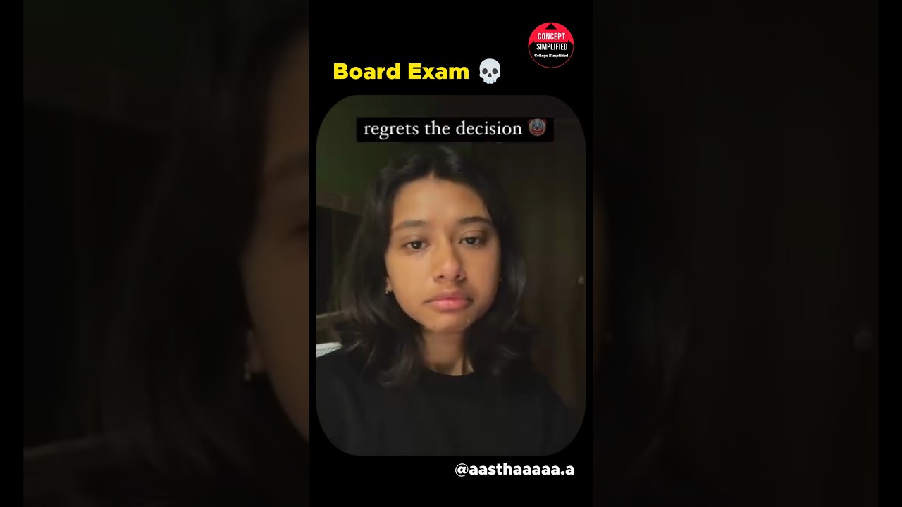 Board Exam Strategy gone wrong 😭 | Board Exam 2025 #shorts #boardexam #class12 #class10 #science