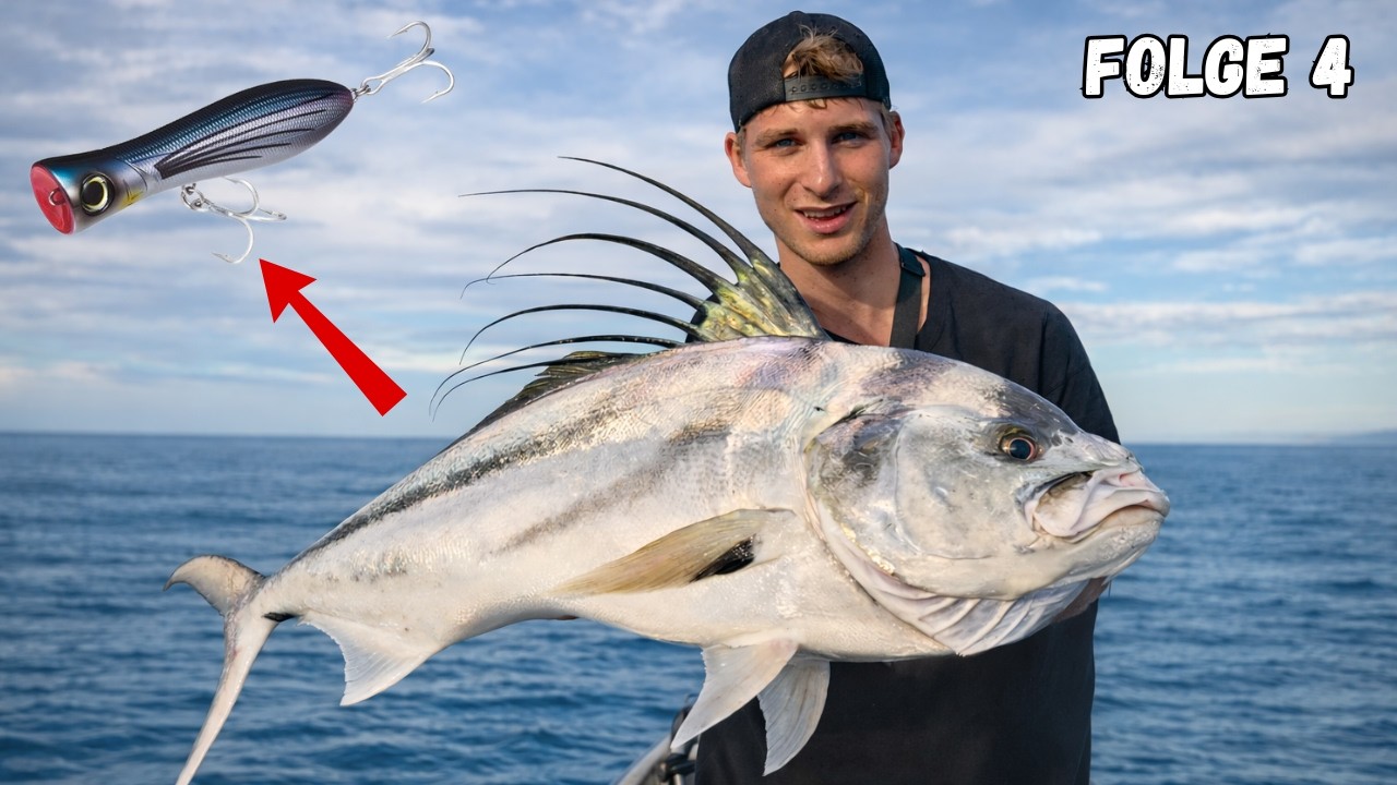 Krasses Topwaterangeln vom Kayak in Costa Rica 😱🔥
