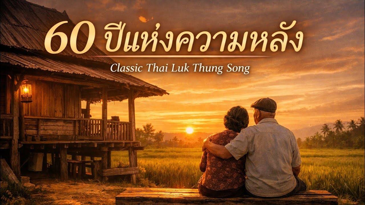 60 ปีแห่งความหลัง ฟังแล้วคิดถึงวันเก่าเพลงลูกทุ่งซึ้งๆ ฟังแล้วคิดถึงอดีต (Official Music)#เพลงใหม่