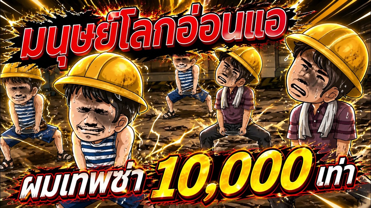 EP.1: เมื่อมนุษย์ทั้งโลกอ่อนแอลง 10,000 เท่า! มีแค่ผมที่แข็งแกร่ง | RobinRobin