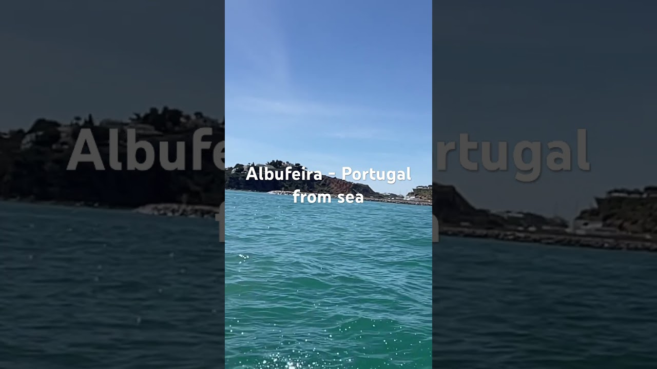 Stunning Sea View of Albufeira, Portugal 🌊🇵🇹