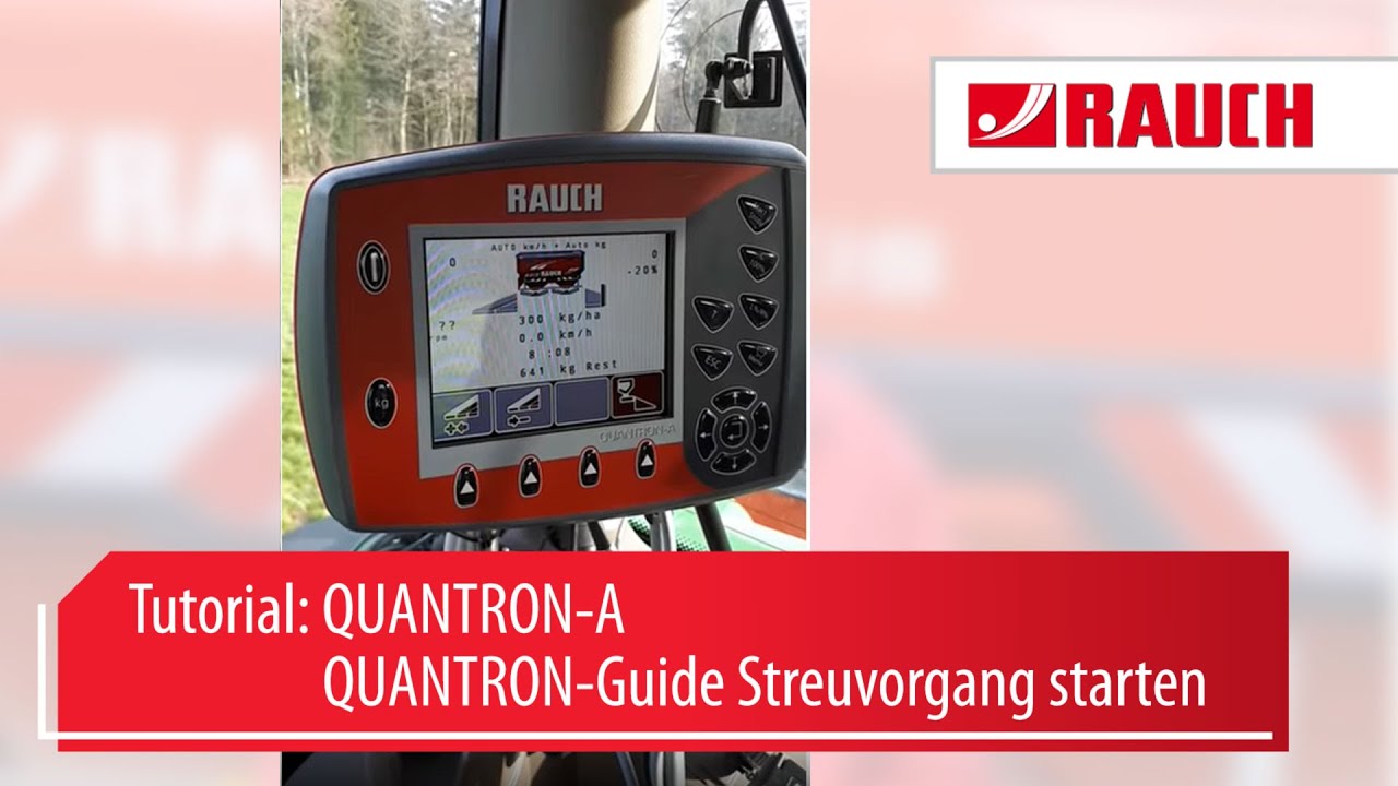 Tutorial QUANTRON-A 3/4 | QUANTRON-A QUANTRON-Guide | Streuvorgang starten