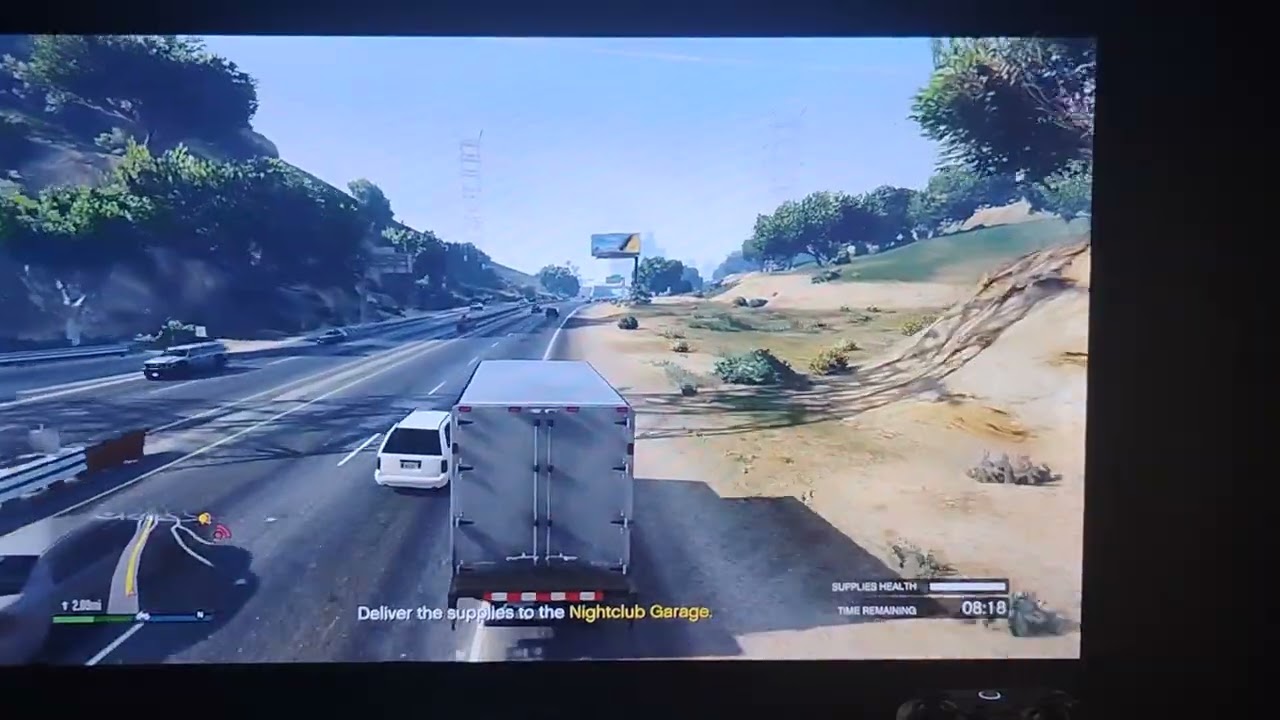 Delivering supplies to my night club 