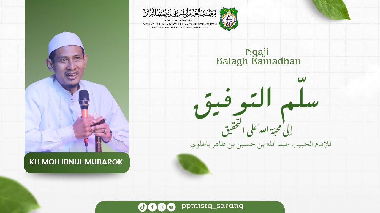 (Eps 02) Ngaji Sullamut Taufiq || KH. M. Ibnul Mubarok || Jum'at 20 Feb 2026