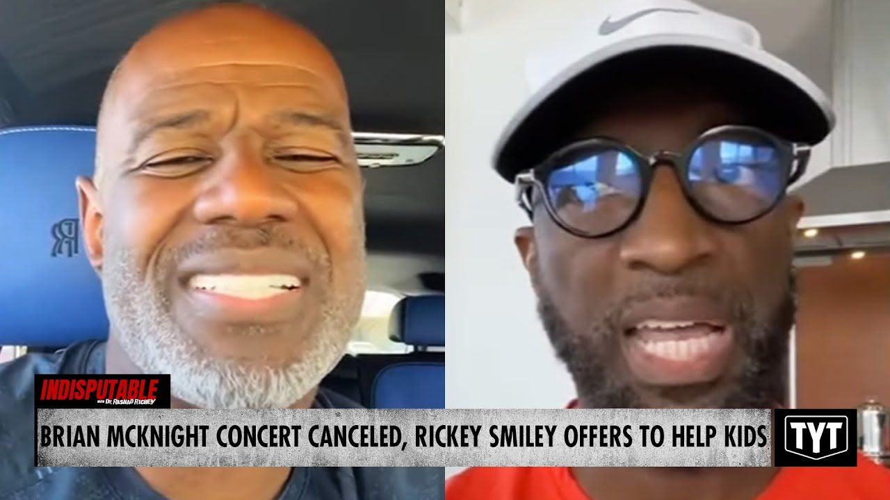 Brian McKnight's Concert CANCELED, Rickey Smiley Steps In To Support Kids