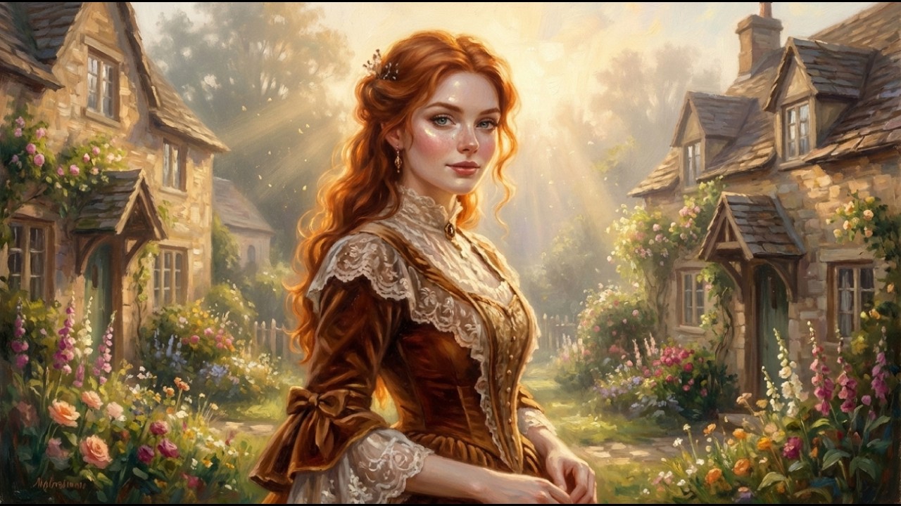 A Golden Day in a Victorian Village | Visual Poem with Classical Music