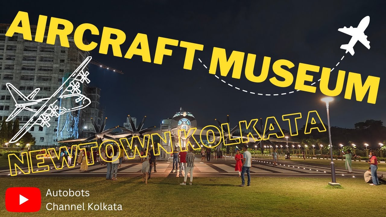 Aircraft Museum @Newtown Kolkata Tupolev TU 142M Navy Aircraft on display- Cinematic video