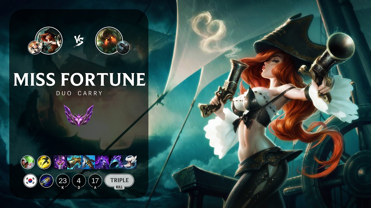Miss Fortune ADC vs Nautilus - KR Master Patch 14.5