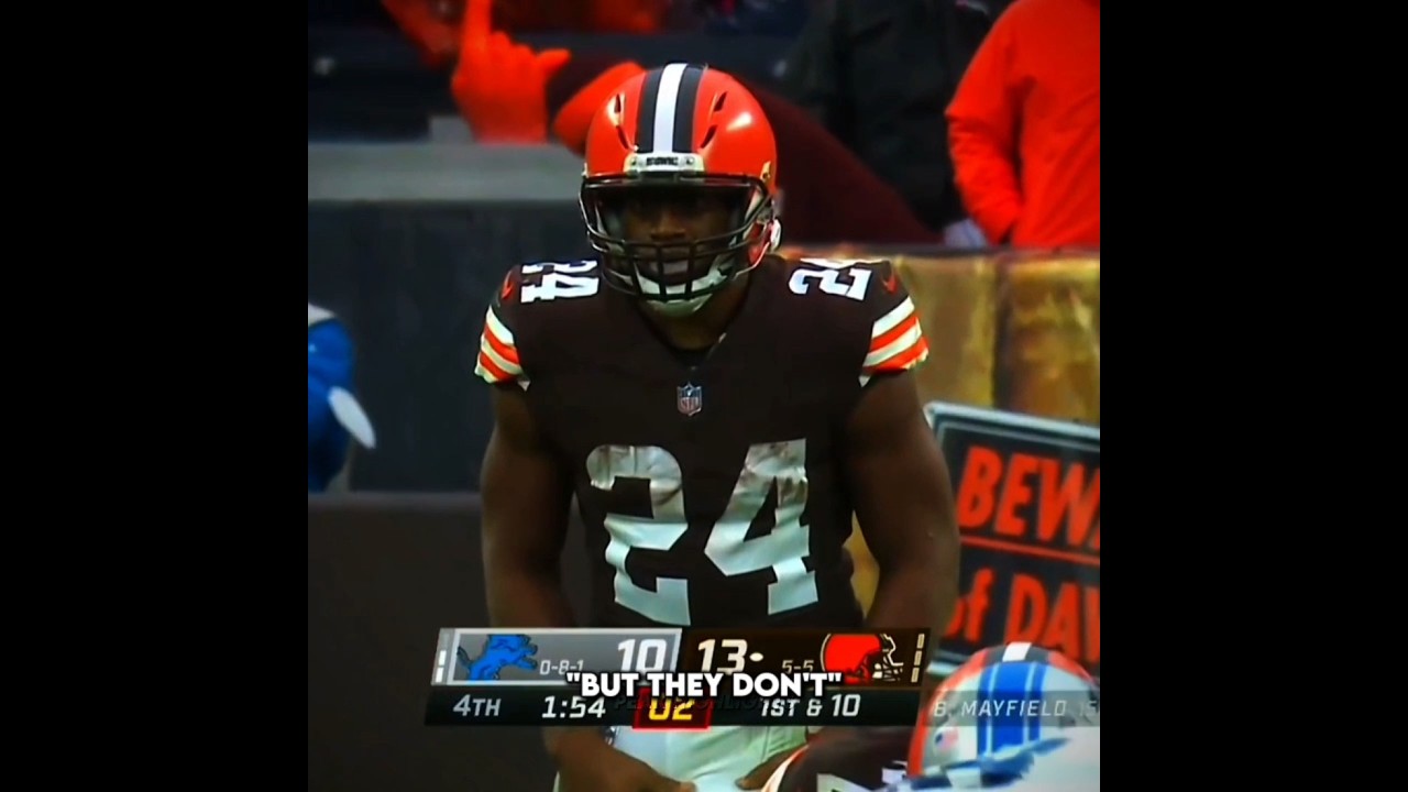 Prime Nick Chubb was SPECIAL to watch 💔 #nfl #nickchubb #viral #edit